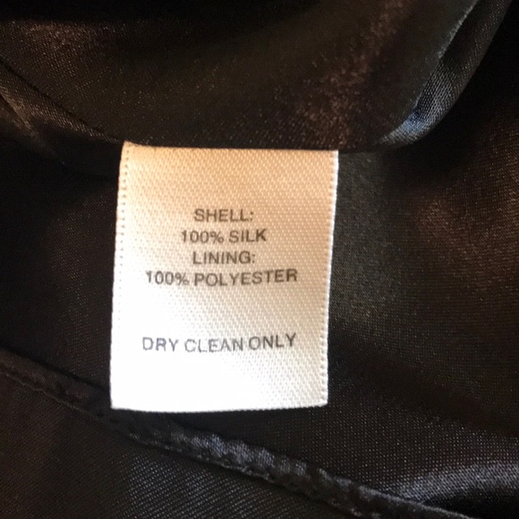 WHITE HOUSE BLACK MARKET | Strapless Silk Dress - Picture 4 of 7